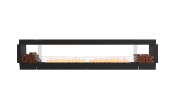 Flex 140DB.BX2 Double Sided - Ethanol / Black / Uninstalled view - Logs not included by EcoSmart Fire