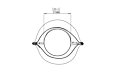 Stitch 100 Planter - Technical Drawing / Top by Blinde Design