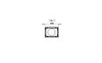 Flex 18BN Bench - Technical Drawing / Top by EcoSmart Fire