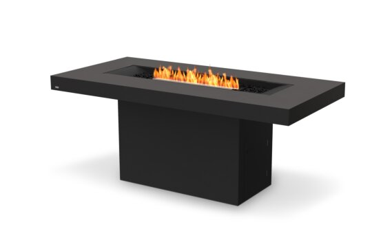 Gin 90 (Bar) Fire Pit - Ethanol - Black / Graphite by EcoSmart Fire