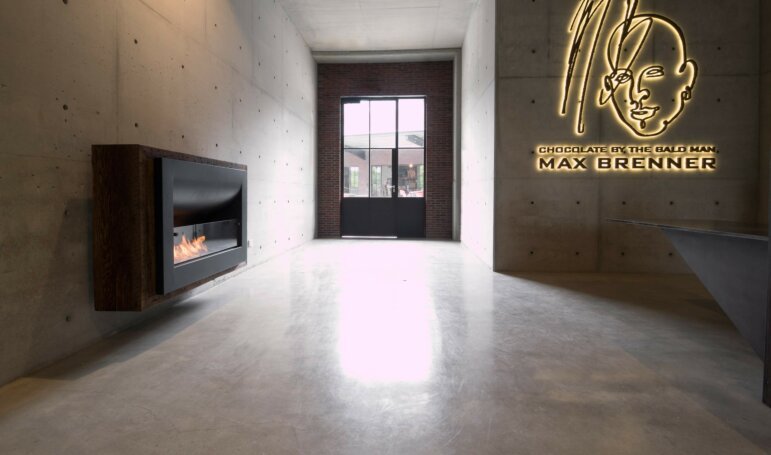 Curved Fireplaces