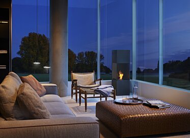 Private Residence - Designer fireplaces