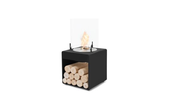 Pop 3L Designer Fireplace - Ethanol / Black / *Logs not included by EcoSmart Fire