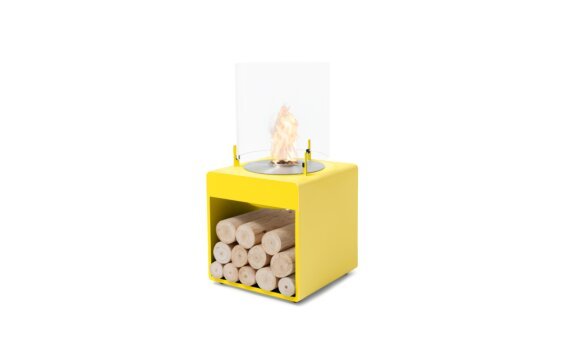 Pop 3L Designer Fireplace - Ethanol / Yellow / *Logs not included by EcoSmart Fire