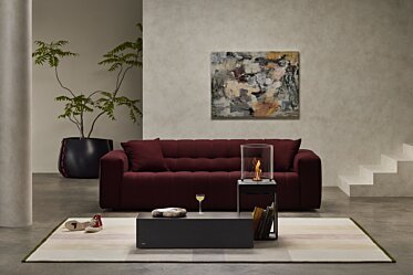Pop 8T Designer Fireplace - In-Situ Image by EcoSmart Fire