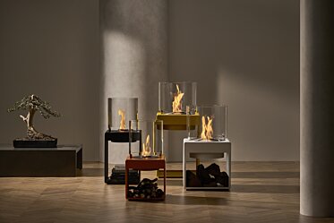 Pop 3T Designer Fireplace - In-Situ Image by EcoSmart Fire