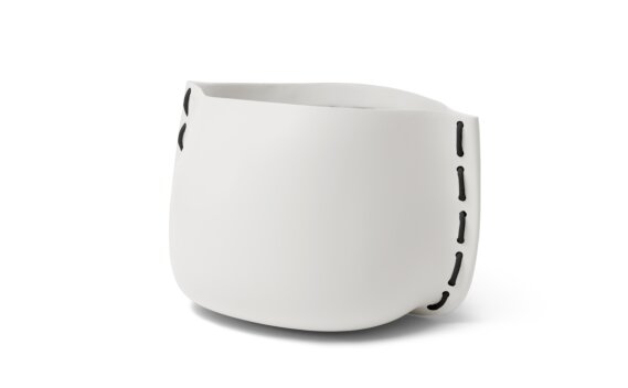Stitch 100 Planter - Bone / Black by Blinde Design