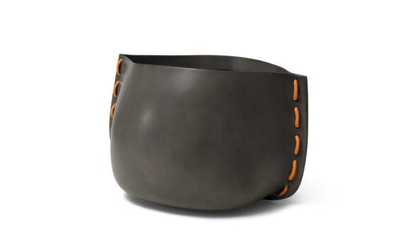 Stitch 100 Planter - Natural / Orange by Blinde Design
