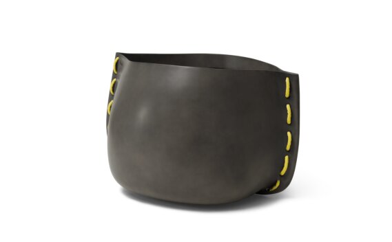 Stitch 100 Planter - Natural / Yellow by Blinde Design