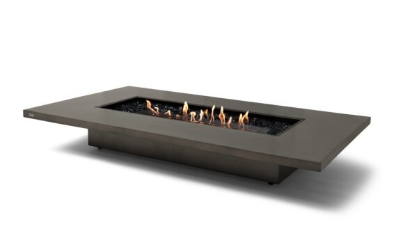 Daiquiri 70 Fire Pit - Ethanol - Black / Natural / Look without screen by EcoSmart Fire