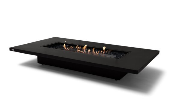 Daiquiri 70 Fire Pit - Ethanol - Black / Graphite / Look without screen by EcoSmart Fire