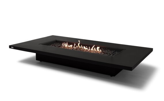 Daiquiri 70 Fire Pit - Gas LP/NG / Graphite / Look without screen by EcoSmart Fire