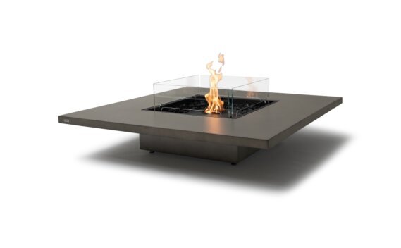Vertigo 50 Fire Pit - Ethanol - Black / Natural / Optional fire screen by EcoSmart Fire