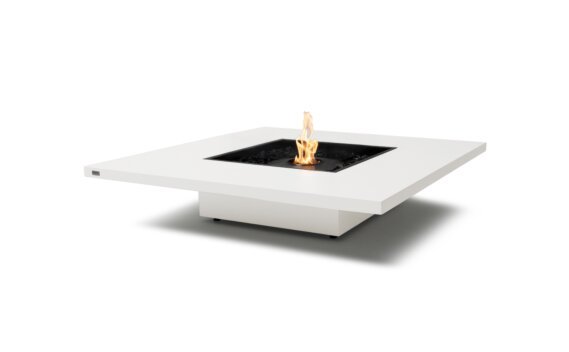 Vertigo 50 Fire Pit - Ethanol - Black / Bone / Look without screen by EcoSmart Fire