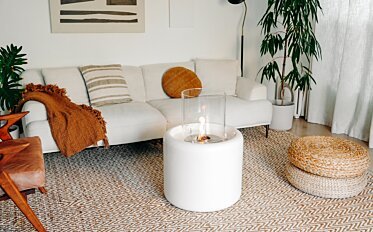 Residential Setting - Designer fireplaces