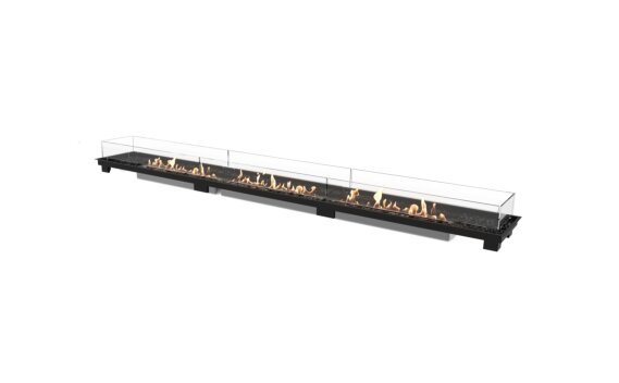 Linear 130 Fireplace Insert - Ethanol - Black / Black by EcoSmart Fire