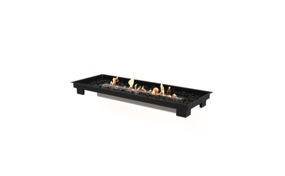 Linear 50 Fire Pit Kit - Ethanol - Black / Black by EcoSmart Fire