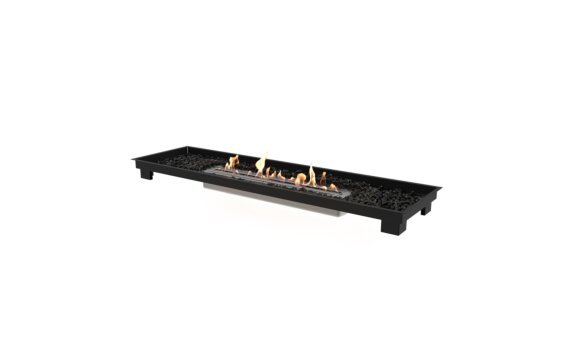Linear 65 Fire Pit Kit - Ethanol / Black by EcoSmart Fire