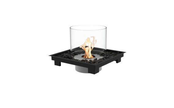 Square 22 Fireplace Insert - Ethanol / Black by EcoSmart Fire