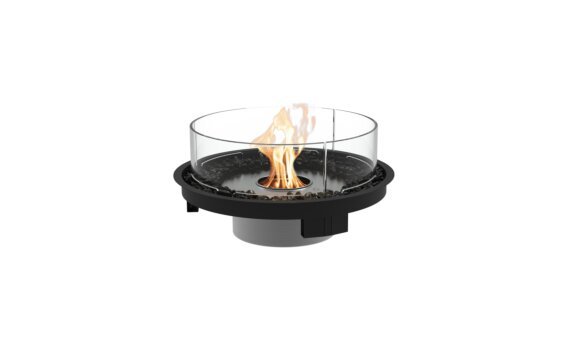 Round 20 Fire Pit Kit - Ethanol / Black by EcoSmart Fire