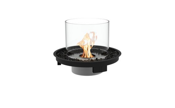 Round 20 Fire Pit Kit - Ethanol / Black by EcoSmart Fire